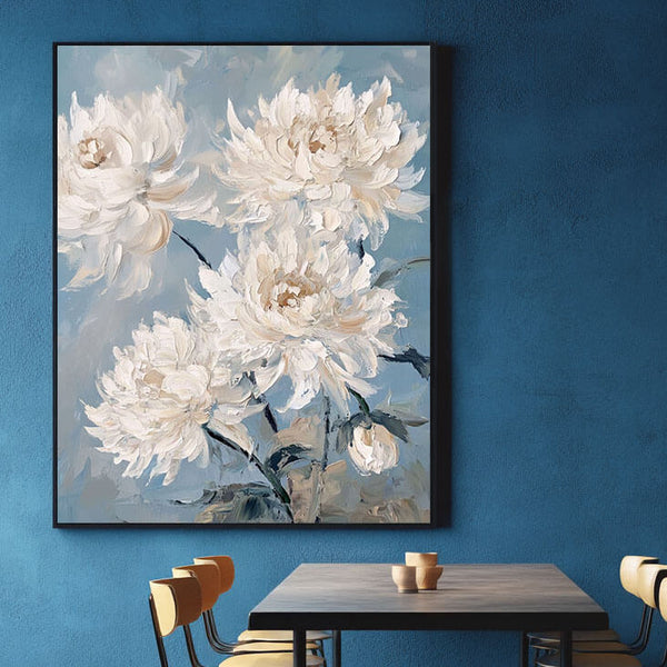 Abstract Painting of Flowers #SPV223