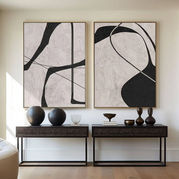 Abstract Wall Art Set of 2 #SP2P023